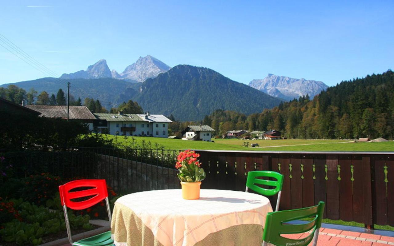 Ferienwohnung Haus Heimattreu Schönau am Königssee Buitenkant foto